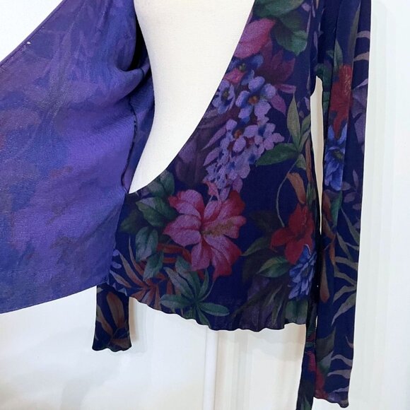 NWOT DESIGUAL SIDNEY WRAP KNIT JUMPER TOP WITH BOW - XL - Picture 9 of 15